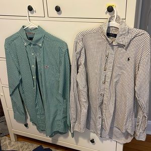 Vineyard vines & Ralph Lauren dress shirts!